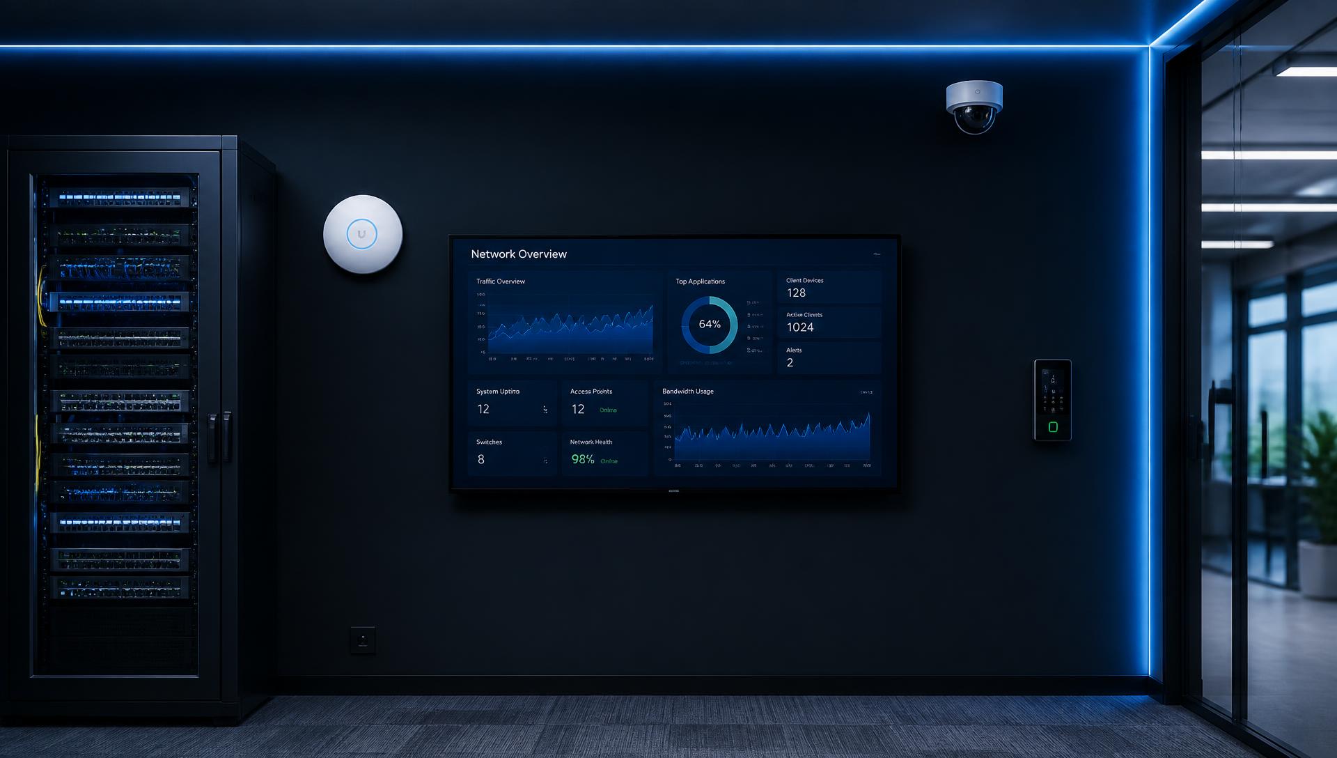 Networking Control Panel CCTV, Networking & IT Solutions | TriCore Networks
